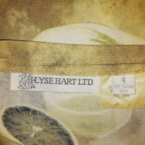 VINTAGE Maxi A Line Boho Skirt By Ilyse Hart XS, 2 - Picture 6 of 6